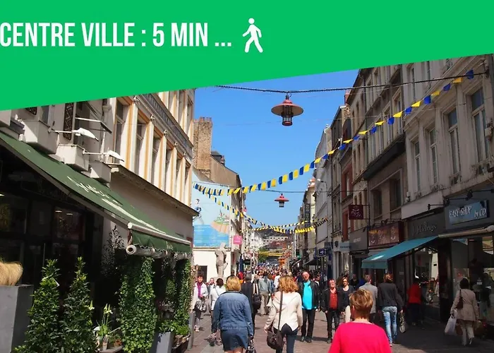 Apartment Le Nid Boulonnais - Emplacement Ideal - Cosy